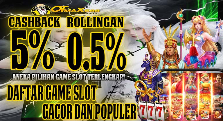 OTMAX123 Slot Online Maxwin Terbaru Tahun 2025